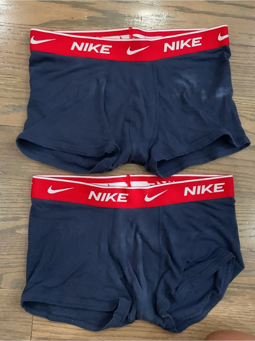 Nike Boys 6-Pack Boxer Briefs Size L New – Navy Gray Red